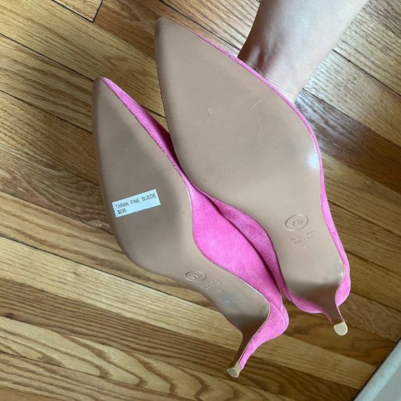 Veronica Beard Taran Mule French Rose - Picture 7 of 12